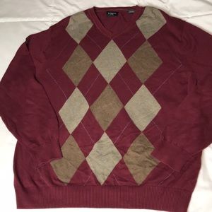 Hagar Burgundy Sweater XL